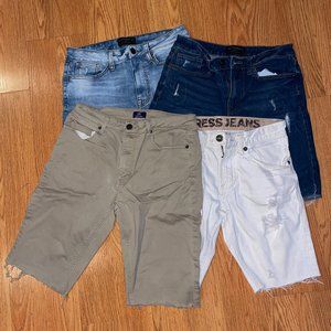 BUNDLE DEAL! FOUR SIZE 30 CUTOFF MENS SHORTS